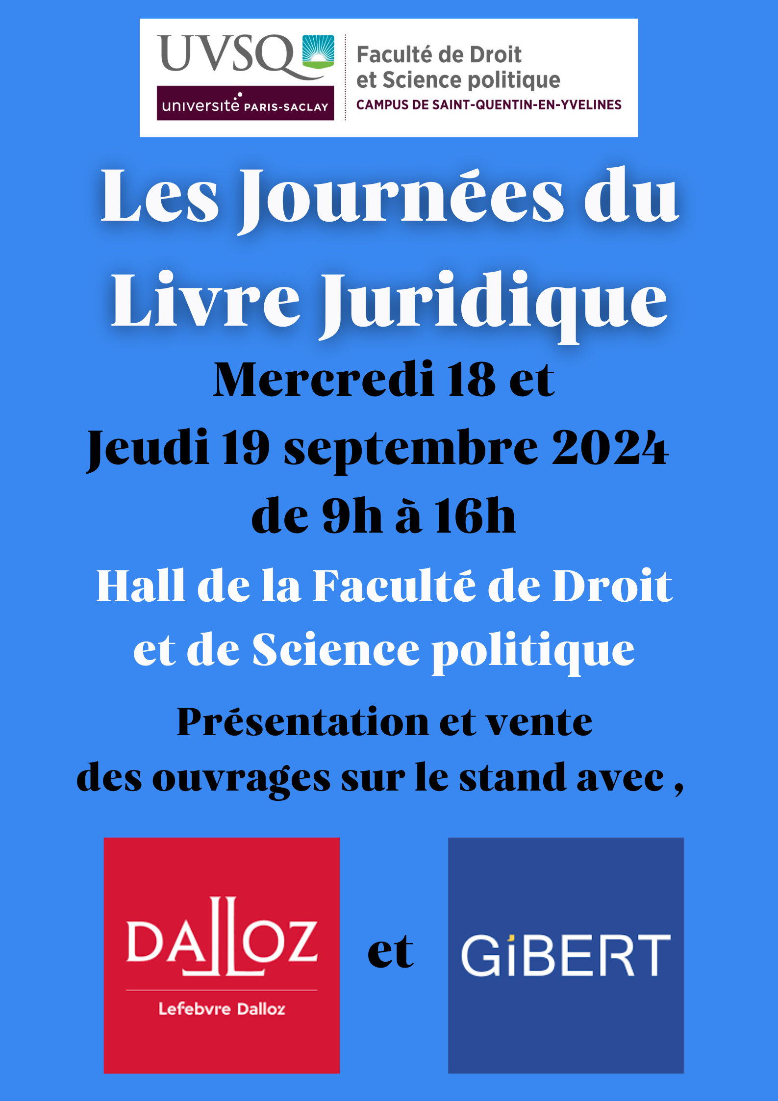 les journées du livre jurdique